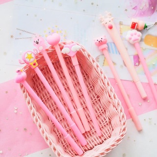 Set 20 cây bút mực đen siêu cute