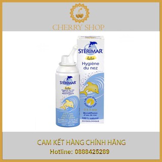 [CHÍNH HÃNG] Sterimar (50ml)-Dung dịch nước muối xịt mũi cho người lớn