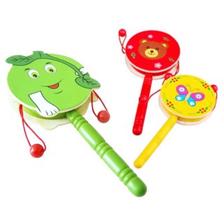Trống xúc xắc gỗ cho bé yêu