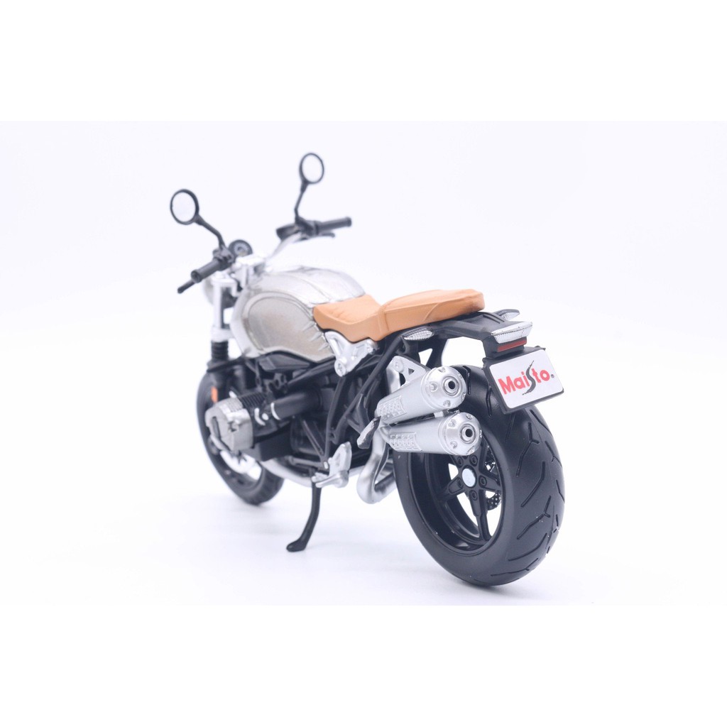 XE MÔ HÌNH - MOTO B.M.W R NINE T SCRAMBLER - MAISTO tỷ lệ 1:12