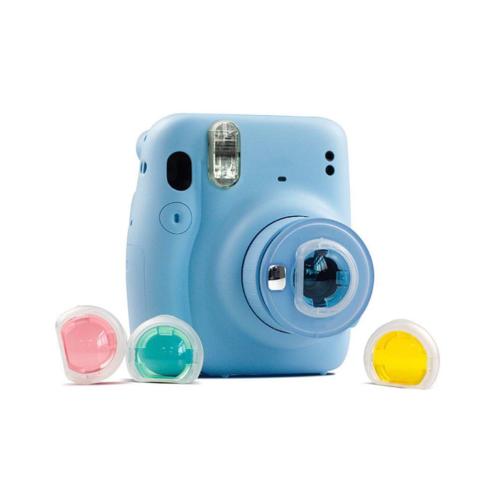 BTLIMER Bộ 4 Kính Lọc Màu Sắc Thời Trang Cho Máy Ảnh Instax Mini 11
