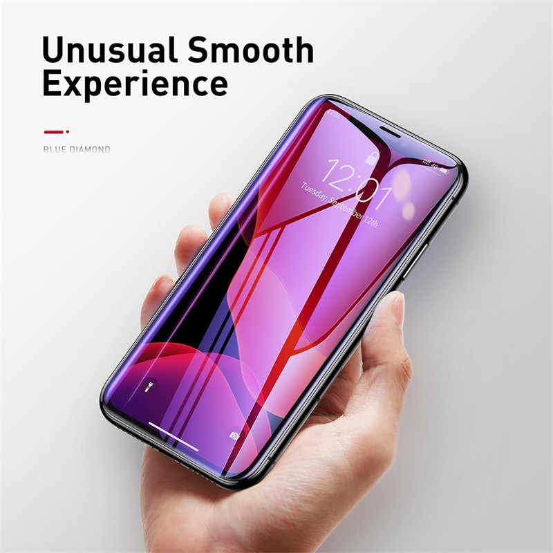 Set 2 kính cường lực Baseus 0.23mm cho iPhone 11/11 Pro/11Pro Max/iPhoneX/XS/XR
