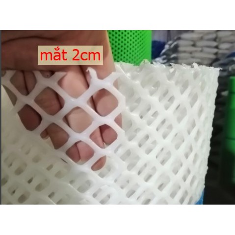 Lưới nhựa lót sàn  làm chuồng trại, lưới quây trang trí bền bỉ