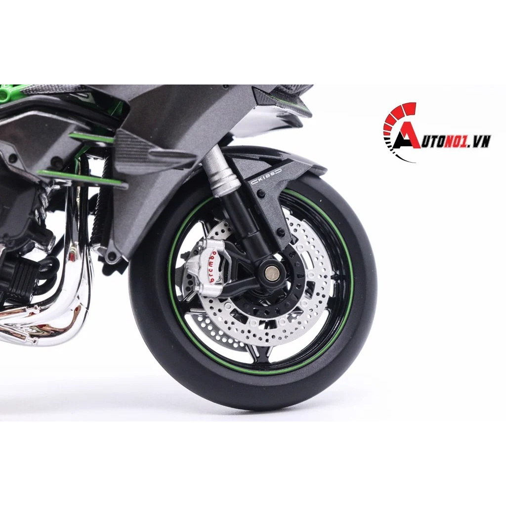 MÔ HÌNH KAWASAKI NINJA H2R 1:12 AOSHIMA 2687