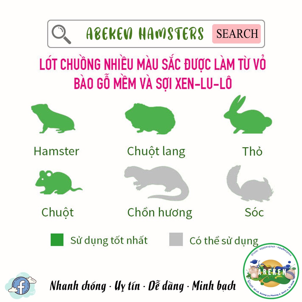 Mùn cưa CHIPSY FUN khối 4kg
