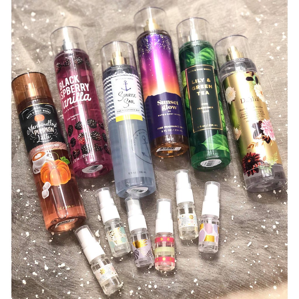 👑 L&G 💄 Xịt thơm Bodymist Bath & Body Work - SEA ISLAND SHORE 30ml/50ml/100ml