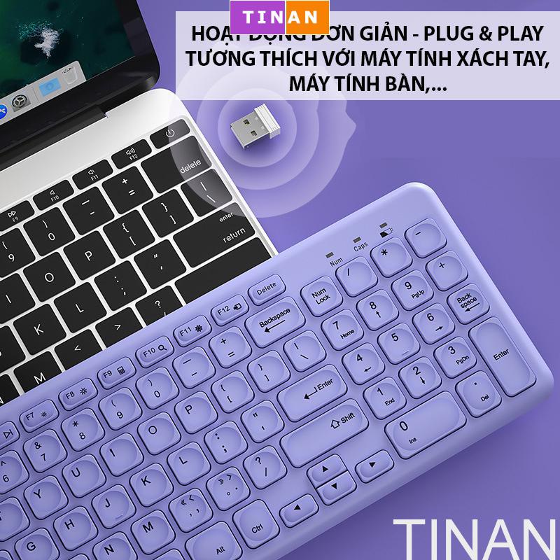 Combo Chuột & Bàn Phím Không Dây B.O.W HW256