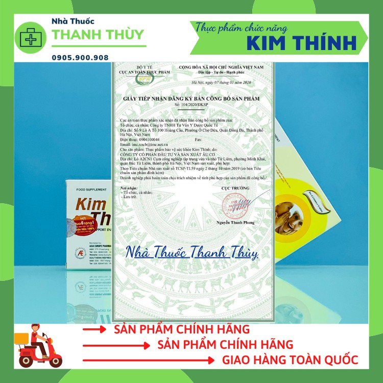 KIM THÍNH  - Giúp Tăng Cường Thính Lực, Cải Thiện Ù Tai Ve Kêu