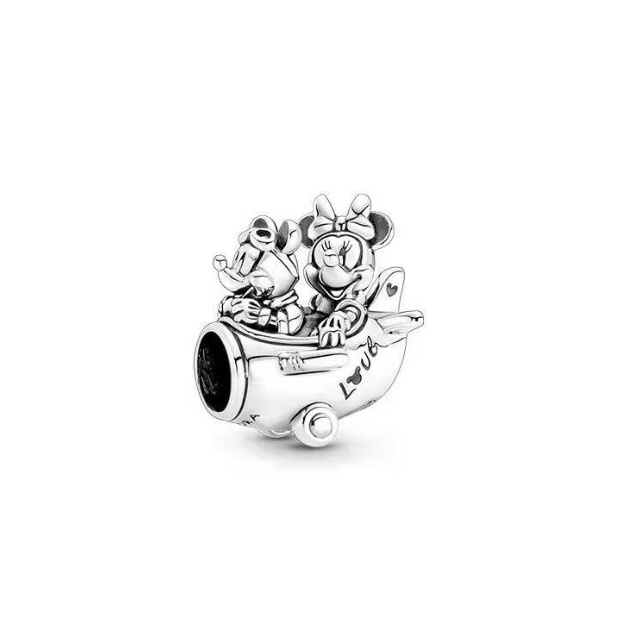 Vòng Tay Chuỗi Hạt Mặt Hình Máy Bay Thời Trang Cho Nữ DIY