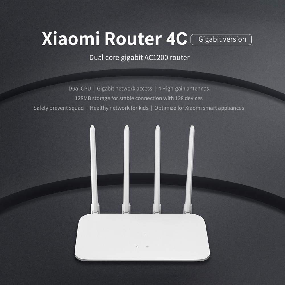 Bộ Phát Wifi Xiaomi - Mi Router 4C - Hàng Chính Hãng Bảo Hàng 2 Năm 1 Đổi 1