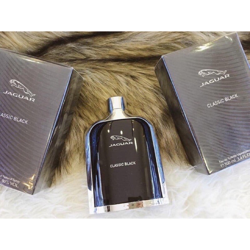Nước hoa nam Jaguar Classic Black 100ml full seal | BigBuy360 - bigbuy360.vn