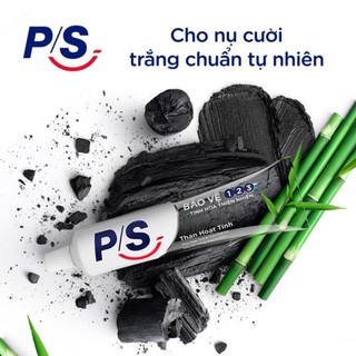 Kem đánh răng P/S than hoạt tính 180g