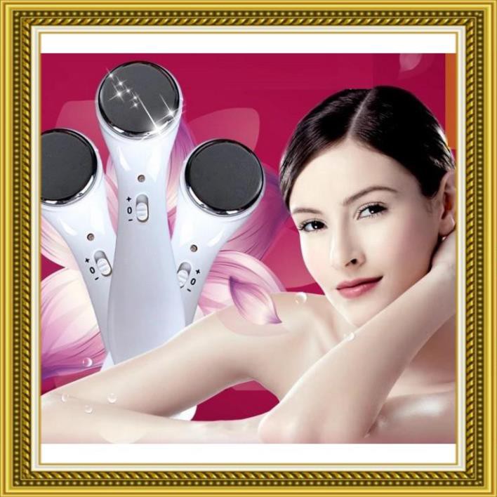 MÁY MASSAGE RỬA MẶT BẰNG ION ( CÓ HỒNG NGOẠI )