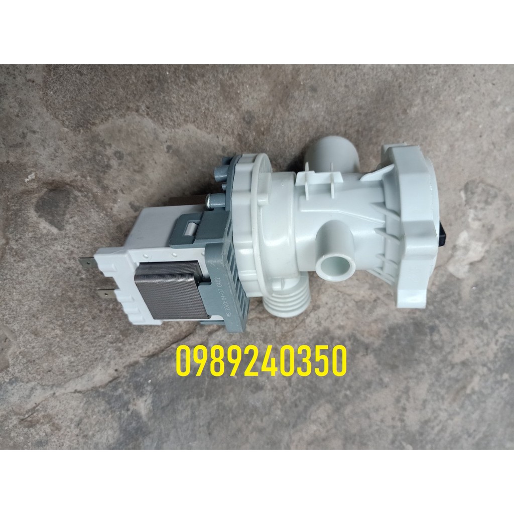 Bơm xả máy giặt cửa ngang loại bắt vít kèm cổ xả