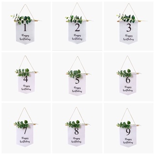 BANNER VẢI TRANG TRÍ SINH NHẬT PHONG CÁCH HÀN QUỐC