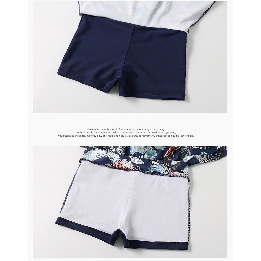 Bộ Đồ Bơi Ba Mảnh Tay Dài Chống Nắng Thời Trang Cho Nữ | BigBuy360 - bigbuy360.vn