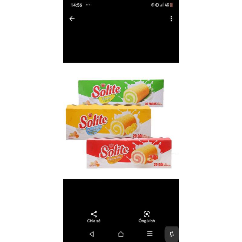 bánh solite Kinh Đô