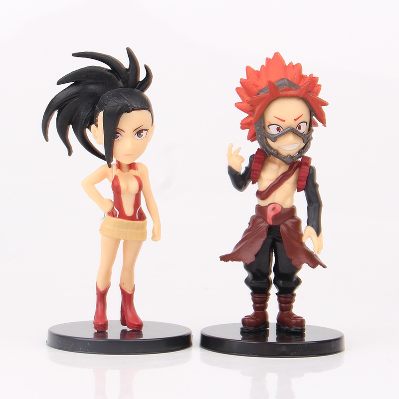 [8cm] Bộ 9 nhân vật Chibi anime Boku no my HERO ACADEMIA jiro Todoroki Shoto Bakugo all might Aizawa kirishima Yaoyorozu