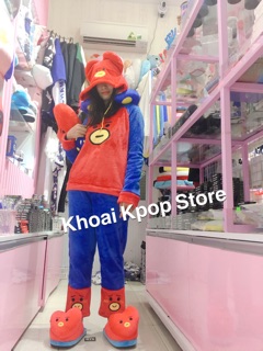[ORDER] Bộ nhung BT21 áo ngủ BT21(mặc thu đông siêu đẹp)