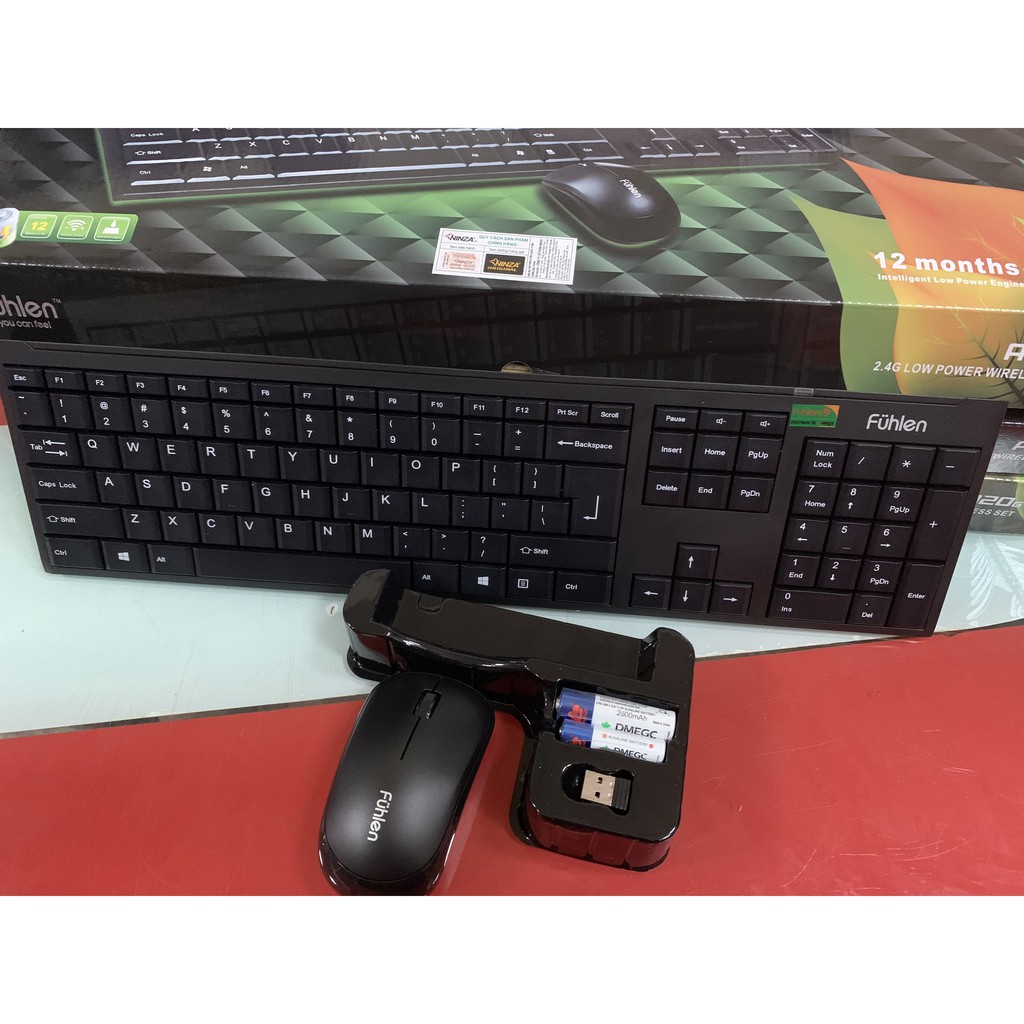 Bộ phím chuột Fuhlen A120 không dây