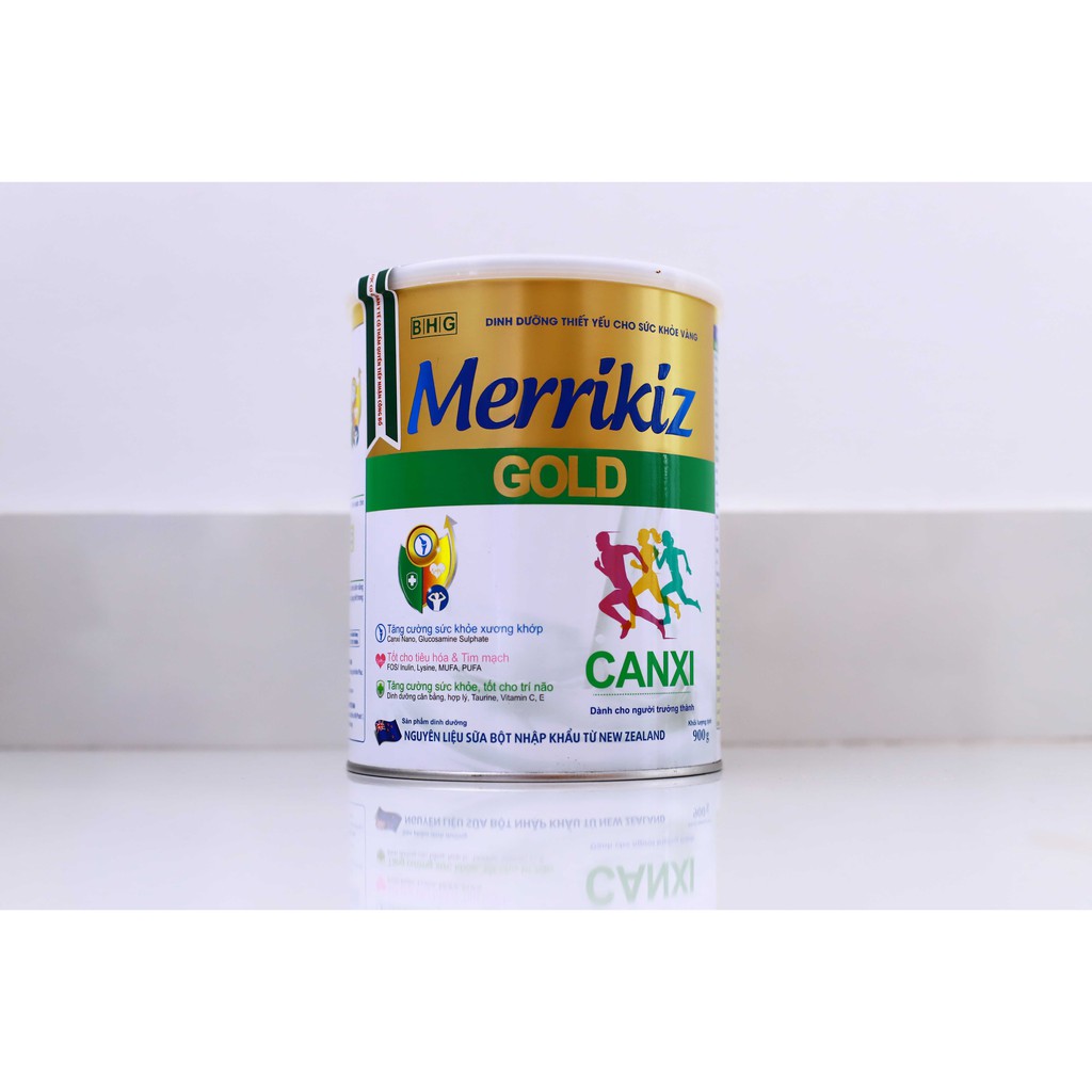 Sữa Bột Merrikiz Gold Caxi 900g
