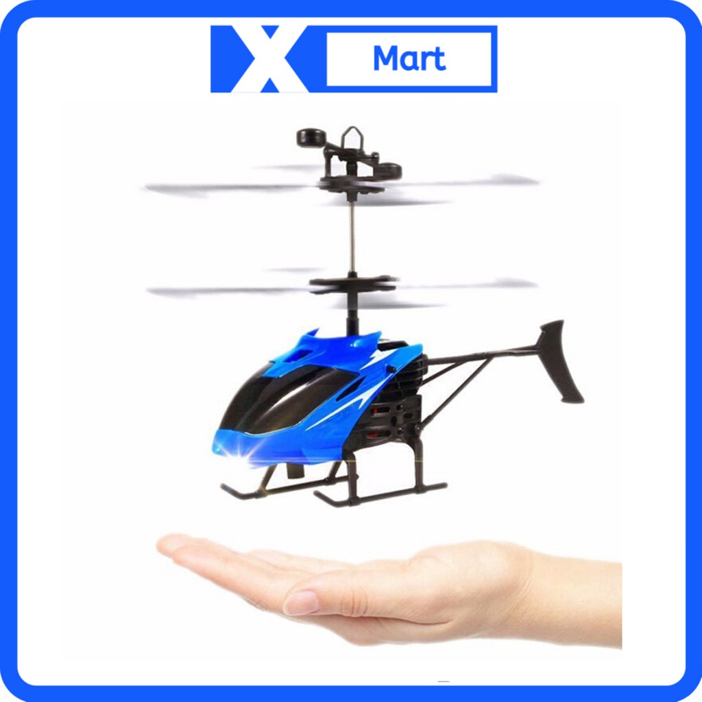 Máy bay đồ chơi Helicopter cảm ứng - Máy bay điều khiển cảm ứng bằng nhiệt độ cơ thể