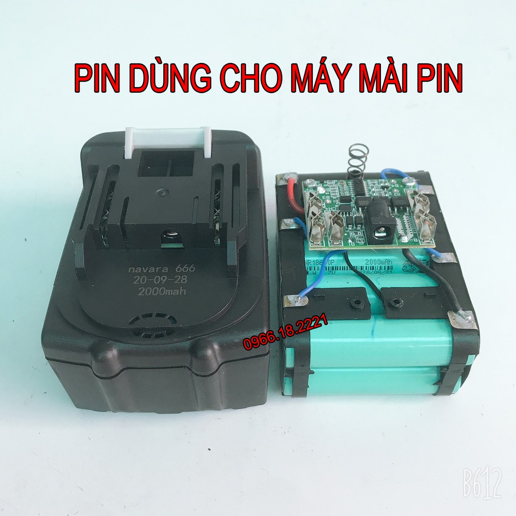 Pin máy mài pin máy cắt Makita 10 cell - 20000mAh