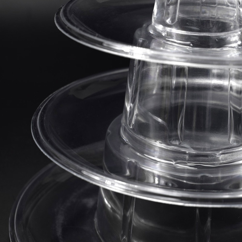 Giá đỡ bánh Macaron 4 tầng thích hợp cho ngày kỷ niệm/trang trí giáng sinh