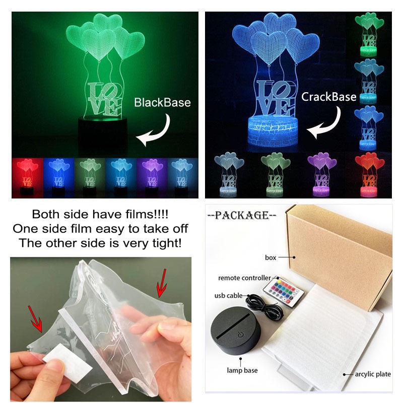 Đèn Ngủ Để Bàn Cảm Ứng Thay Đổi Màu Sắc Hình Nhân Vật Scaramouche Genshin Làm Quà Tặng Mát Mẻ + R * E