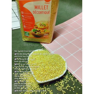 HẠT KÊ HỮU CƠ / gói lẻ 100g/ Organic/ bé ăn dặm