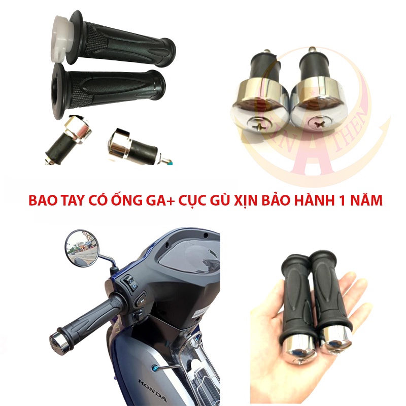 Tay nắm kiểu SH Mode và gù inox gắn Wave, nhiều dòng xe