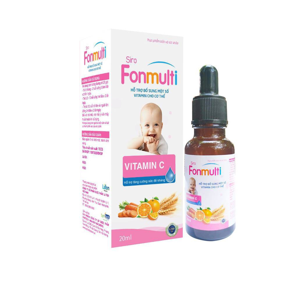 Bổ sung Vitamin, hỗ trợ tăng cường sức để kháng cho bé - Fonmulti - 20ml | BigBuy360 - bigbuy360.vn