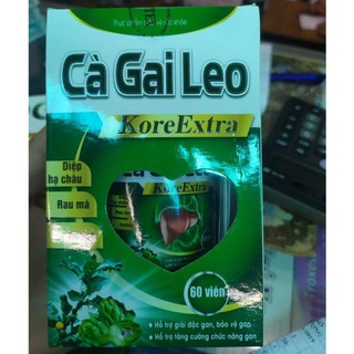 Cà Gai Leo koreextra Giải Độc Rượu - Bảo Vệ Gan Lọ (60 viên)