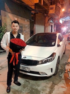 Bó hoa sáp 99/100 bông các màu (Khách inbox chọn màu)