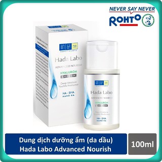 Dung dịch dưỡng ẩm tối ưu ✅ { CHÍNH HÃNG } Hada Labo Advanced Nourish Hyaluron Lotion 100 ml