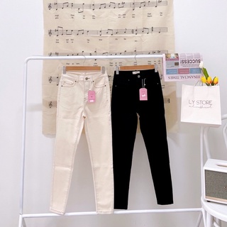 QUẦN SKINNY JEANS AILIE BASIC LƯNG CAO