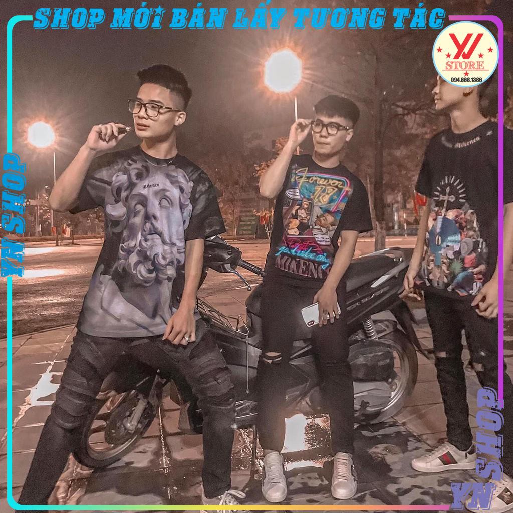 Áo phông T - Shirt -  Áo Phông Đẹp Hot Trend In Hình 3D Mikenko Chất Thun Cotton Co Giãn