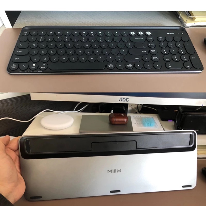 Bàn phím không dây Chế Độ Kép Xiaomi MIIIW 104 Phím MWBK01 | Hỗ Trợ Nhiều Thiết Bị