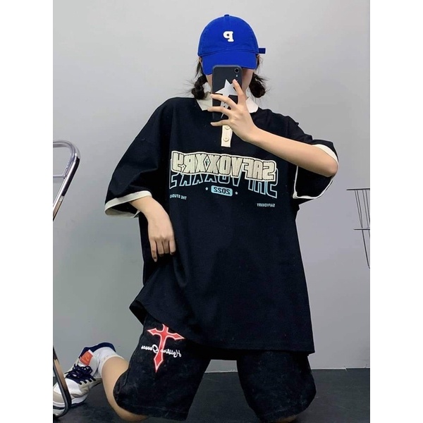 Áo polo Saff in 2 mặt KA6