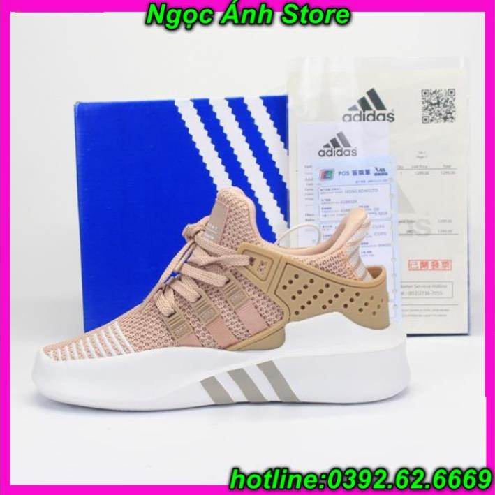 Giày thể thao sneaker Adidas EQT Bask ADV hồng camdành riêng cho nữ đi đẹp EQT ND