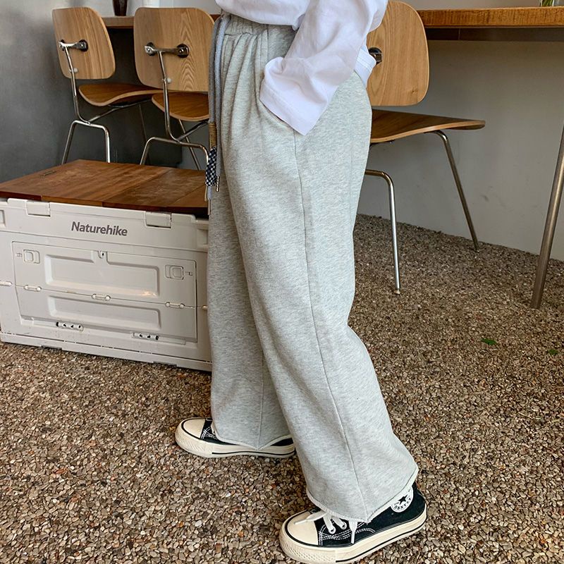 [Hàng Mới Về] Quần Jean Ống Rộng Mỏng Thời Trang Xuân Thu Dễ Phối Đồ Cho Bé Gái