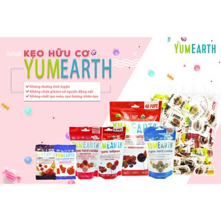 Kẹo mút hữu cơ cho bé Yumearth Organic [Date 2023] thumbnail