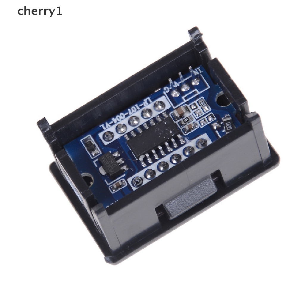 Vôn kế thiết kế kỹ thuật số mini với đèn led 3 dây DC