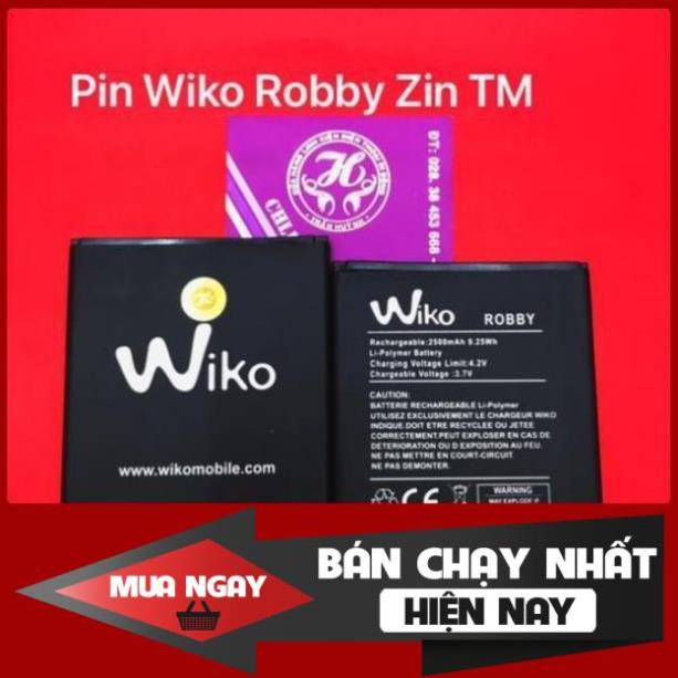 Free HOT Pin WIKO ROBBY _Dung Lượng 2400mAh