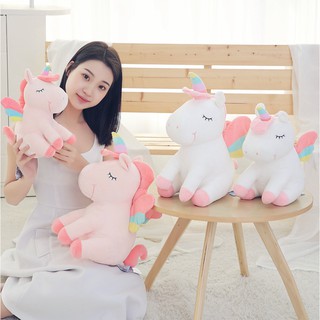Thú bông - Ngựa Pony 25 trắng