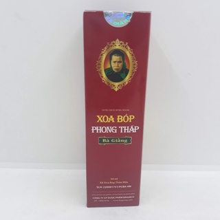 Xoa Bóp Phong Thấp Bà Giằng - Hỗ trợ giảm đau nhức xương khớp, cổ vai gáy, bong gân, giảm các cơn đau do thoái hóa