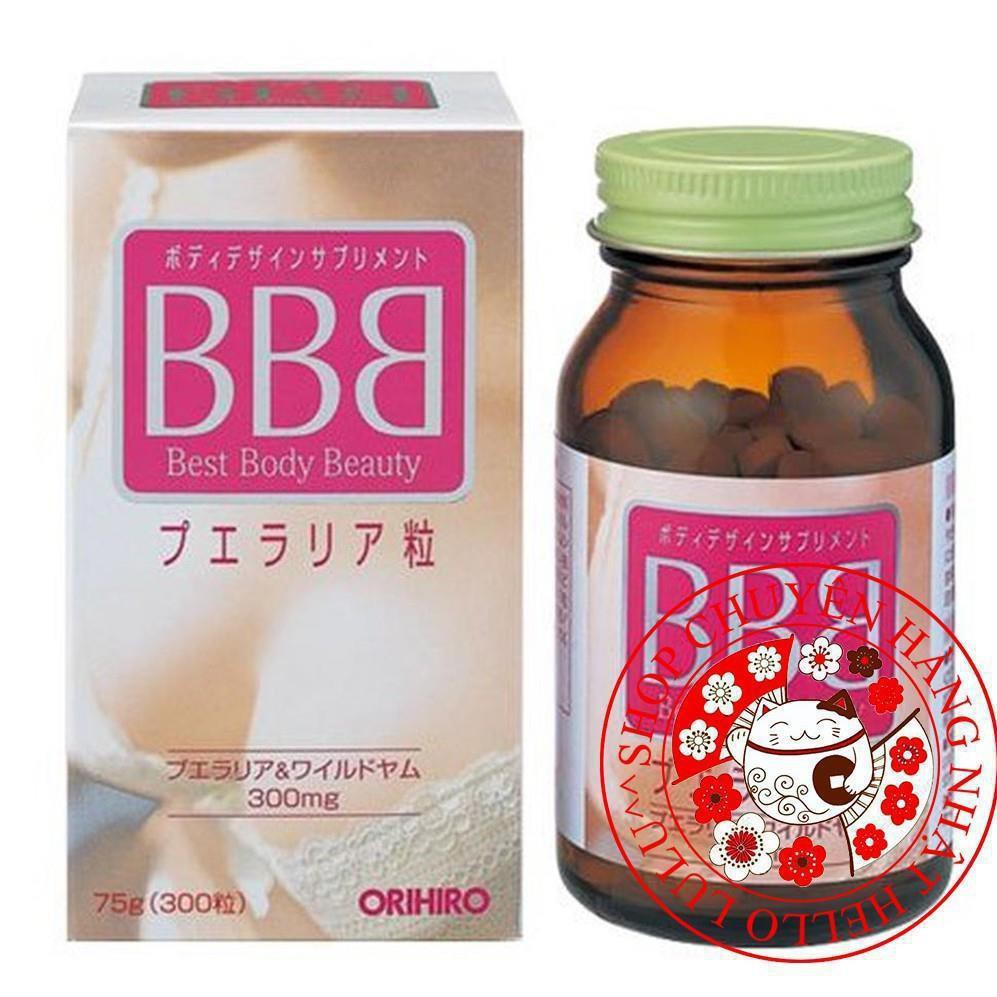 BBB (BEST BEAUTY BODY - ORIHIRO BB) - VIÊN UỐNG NỞ NGỰC SĂN CHẮC CHO PHÁI ĐẸP Nhật bản date 2021 | Thế Giới Skin Care