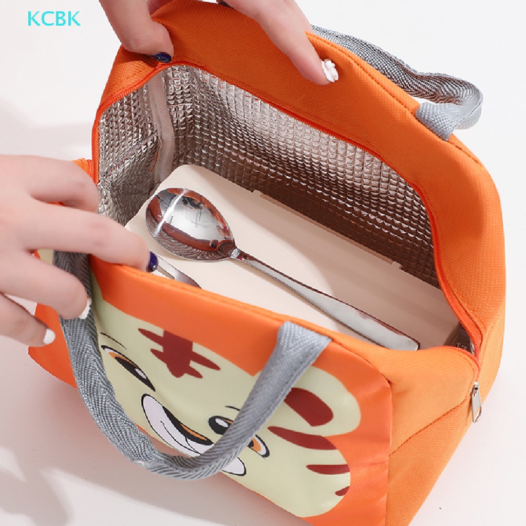 Túi Đựng Cơm Trưa Giữ Nhiệt Họa Tiết Hoạt Hình Dễ Thương