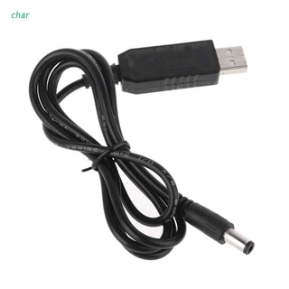 Dây Cáp Tăng Áp Usb 5v Sang Dc 12v 5.5x2.1mm Với Màn Hình Led Hiển Thị