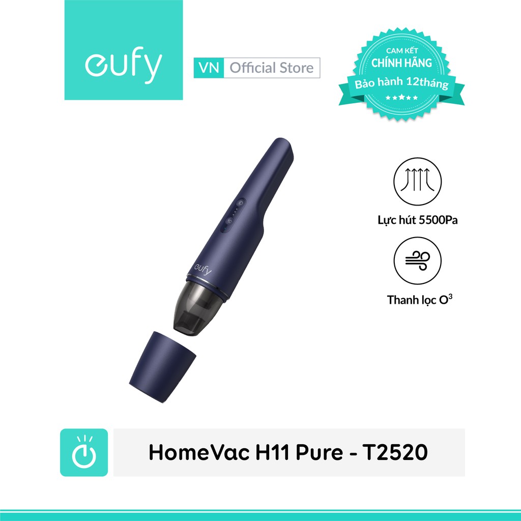 Máy hút bụi mini cầm tay Eufy HomeVac H11 Pure - T2520